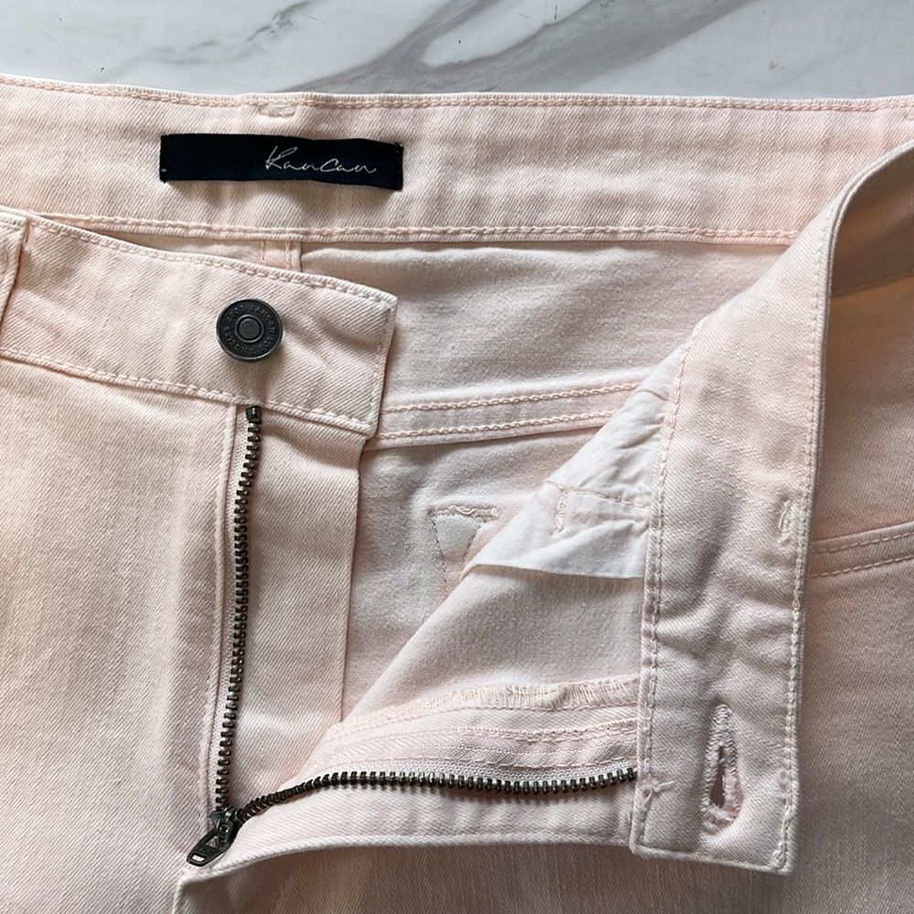 Women’s Light Pink Distressed Skinny Jeans - Picture 5 of 11